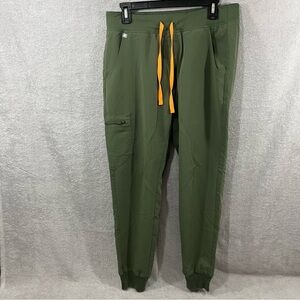 Figs Women’s HW Zamora Jogger Scrub Pants Medium Bonsai Green W18SW2005 PO 3077